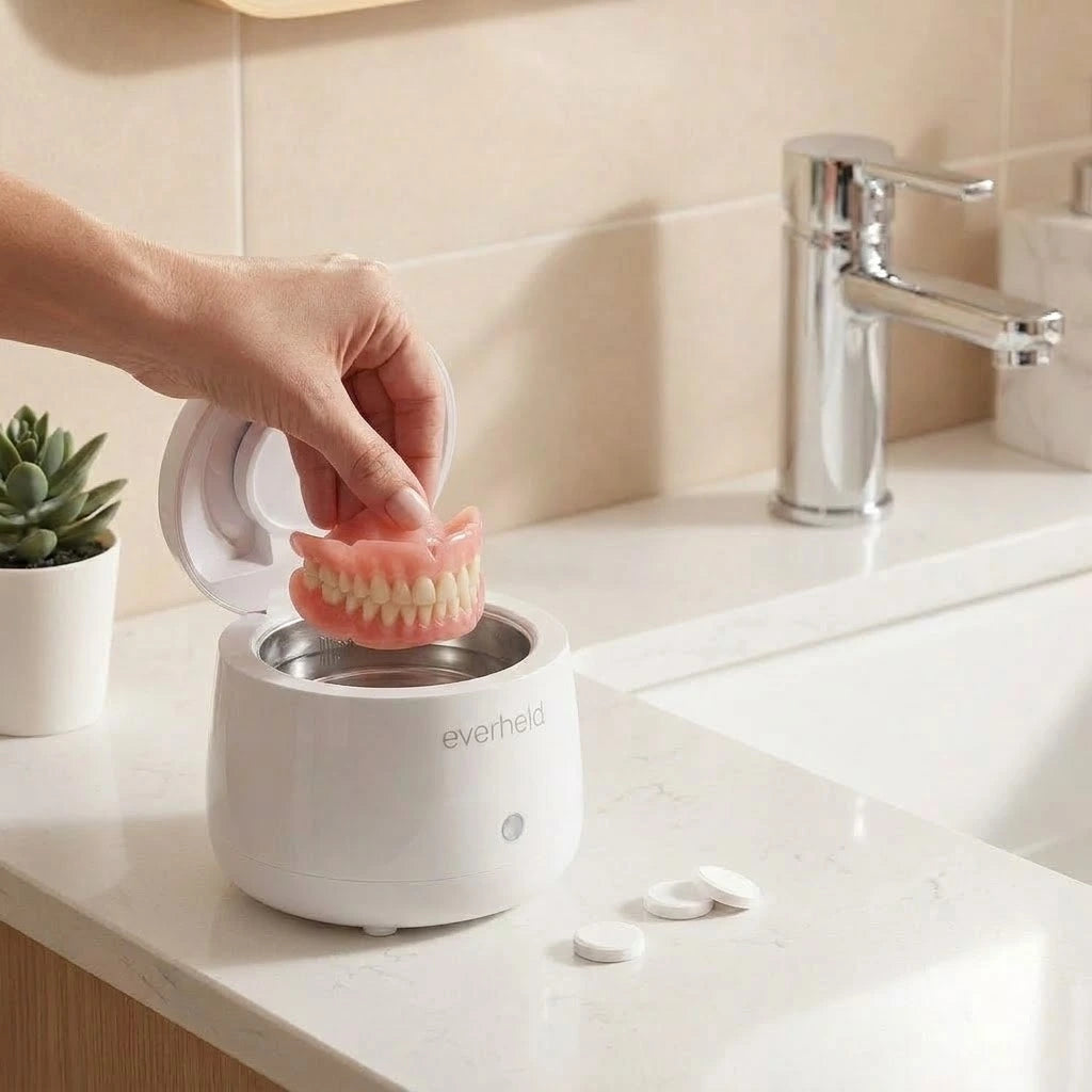 Everheld – The #1 Dentist-Approved Ultrasonic & UVC Denture Pod