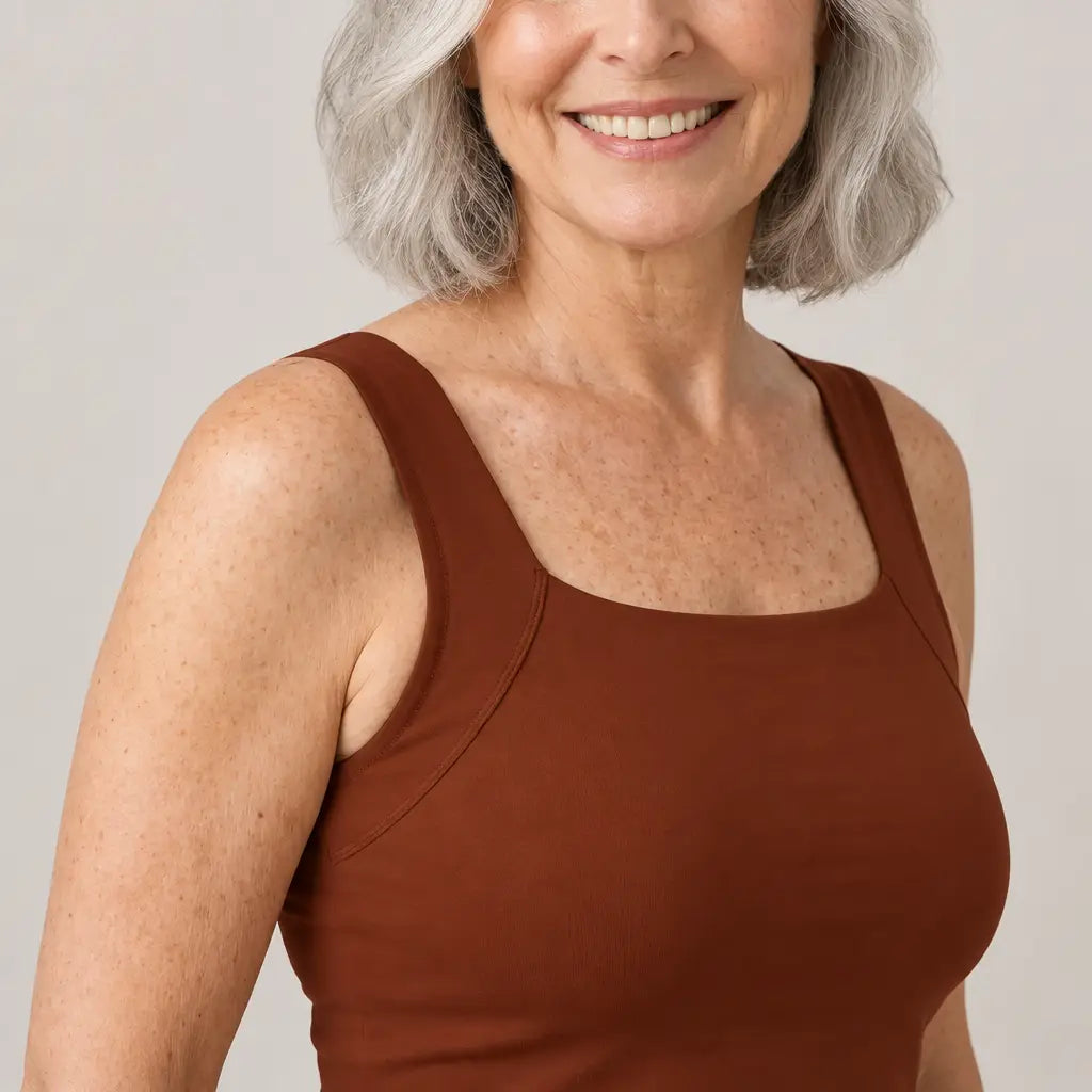 Everheld's Tanks Built-In Bra Comfort Shaper Tank