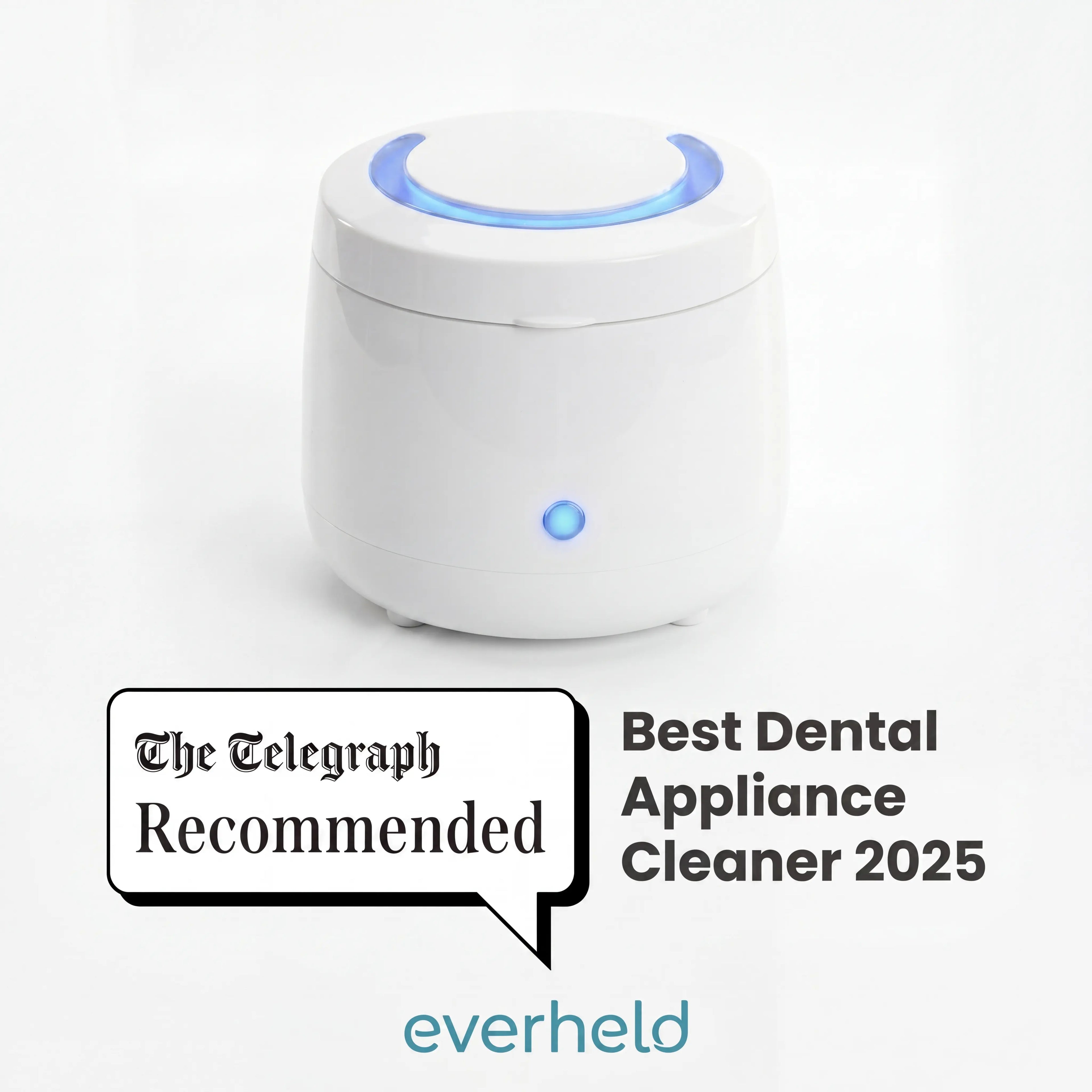Everheld – The #1 Dentist-Approved Ultrasonic & UVC Denture Pod